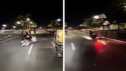 bike stunt goes wrong