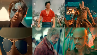 Shahrukh Khan 7 Look In Jawan Prevue
