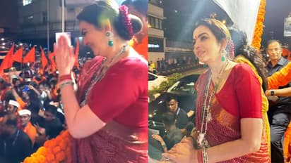 Nita Ambani Ganpati Visarjan