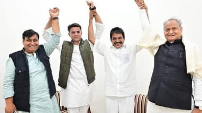 Gehlot Sachin Pilot in Rajasthan