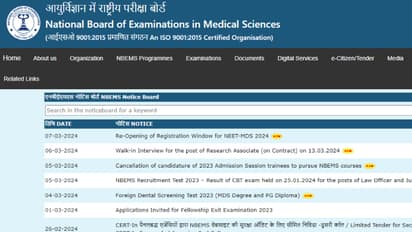 NEET MDS 2024 registration last date