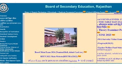RBSE 12th Result 2024 link