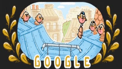 Skateboarding Doodle