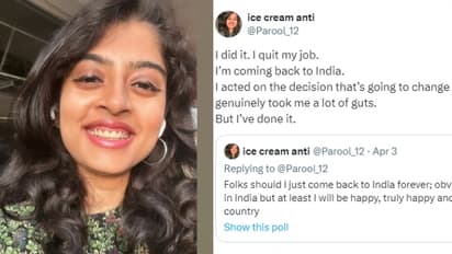 Indian woman Viral post quit her uk job
