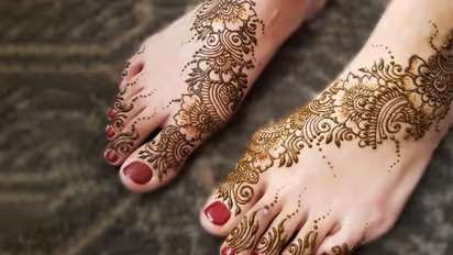 Hartalika Teej mehndi design