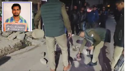 UP meerut crime delhi double murder sonu matka encounter farsh bazaar meerut upstf police