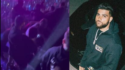 gurugram karan aujla show sector 68 violations fans arrest doctors police clash video viral