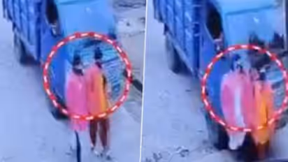 Up Gorakhpur tempo driver crushes students murder charge cctv footage road safety