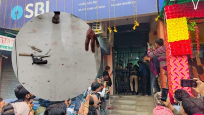 kanpur sbi bank loot attempt foiled manager cashier guard caught robber ghatampur