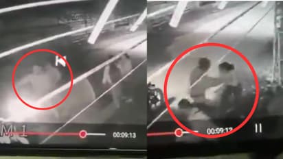 lucknow teen girls harassment phone snatching incident caught on cctv