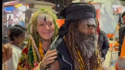 russian aghori love story mahakumbh 2025 hinduism marriage social media viral