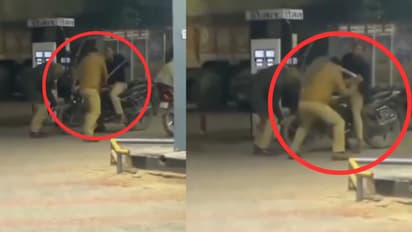 mahakumbh police brutality deputy sp sanjay singh beats youth video viral