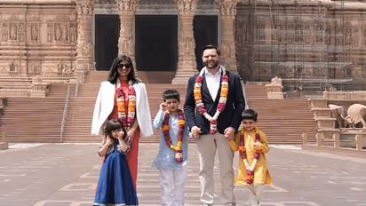 JD Vance in Akshardham Temple