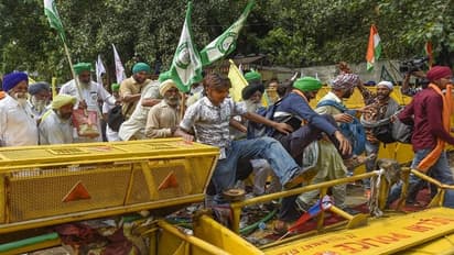 Farmers protest