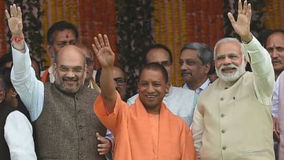 modi, yogi, shah