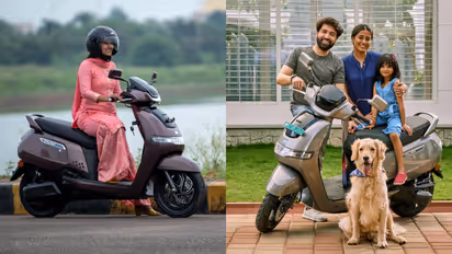 TVS iQube electric scooter