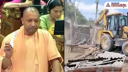 UP CM Yogi's bulldozer action 