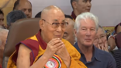 Richard Gere at Dalai Lamam birthday (Photo/ANI)