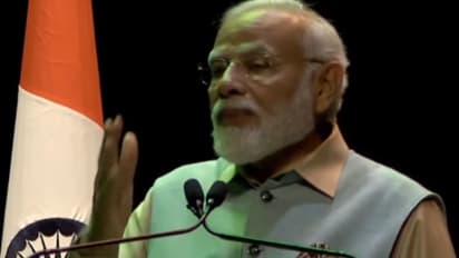 PM Modi addressed Indian Diaspora in France
