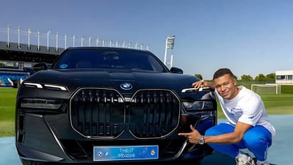 Mbappe with BMW