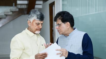 CM Chandrababu meets Piyush Goyal seeks support for AP farmers