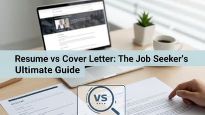 Resume vs Cover Letter 