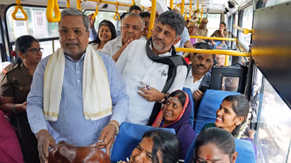 Women using Karnataka KSRTC buses under the Shakti Scheme, world record
