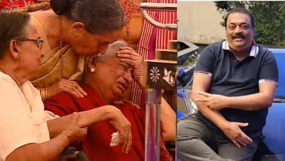 Emotional scenes at the public viewing of Dr CJ Roy as his mother pays her final respects in Bengaluru