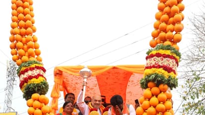 Amit Shah accuses Congress of bringing Bajrang Dal to Karnataka election campaign