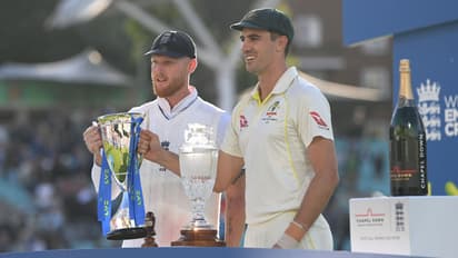 Ben Stokes and Pat Cummins