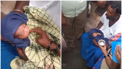 newborn baby found in Belagavi