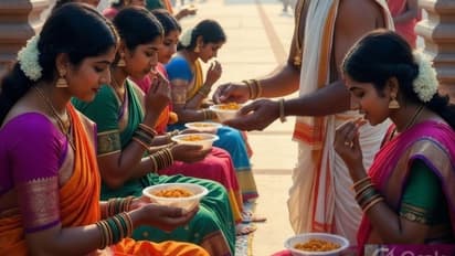 Women in Temple AI Image