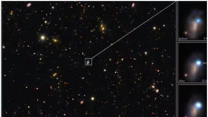 Astronomers caught supernova