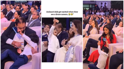 Ambani kids writing pad