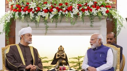 Oman Sultan and PM Modi