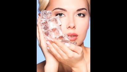 8 different type of ice cube for face