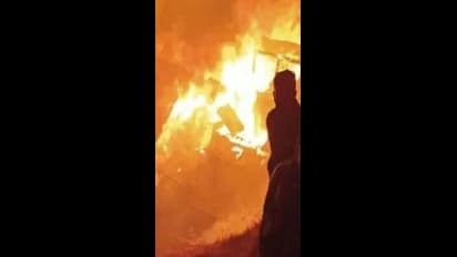 massive fire broke out in factory gurugram daulatabad industrial area massive fire broke out in factory gurugram daulatabad industrial area