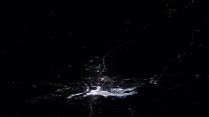 Mahakumbh from ISS by Don Pettit