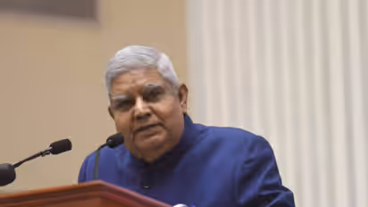 Jagdeep Dhankhar VP resigned