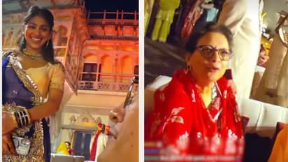 American streamer CookSux attends a grand wedding at Jaipur City Palace