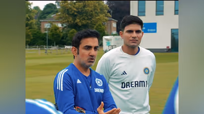Head coach Gautam Gambhir and skipper Shubman Gill. (Photo- BCCI)