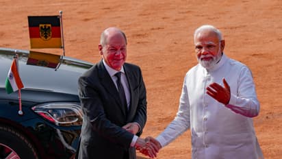 German Chancellor Olaf Scholz's