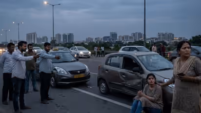 Gurgaon Class 12 Girl Allegedly Harassed Left Terrified After Sohna Road Crash Cab Drivers Allegedly Mob Car In Gurugram