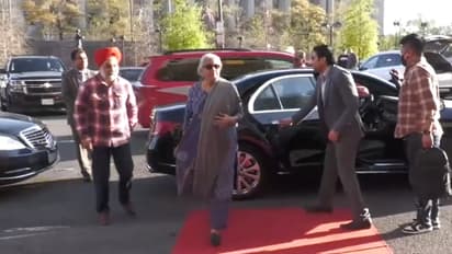 Nirmala Sitharaman reaches Washington