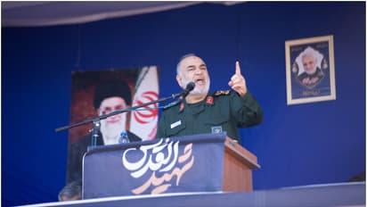 Iran Revolutionary Guards Chief Hossein Salami