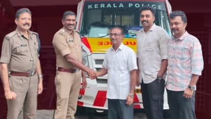 man rescued by kerala police came to express gratitude