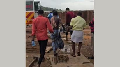 man saved from Vellayani lake