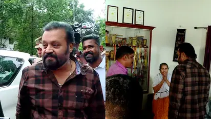 Suresh Gopi visits the house of Sister Preeti Mary