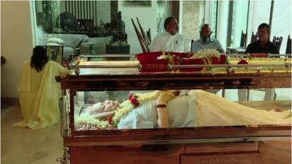 The body of Air Commodore MK Chandrasekhar was cremated