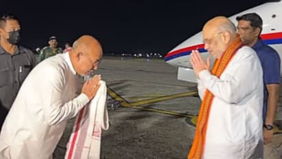 Amit Shah reached Manipur